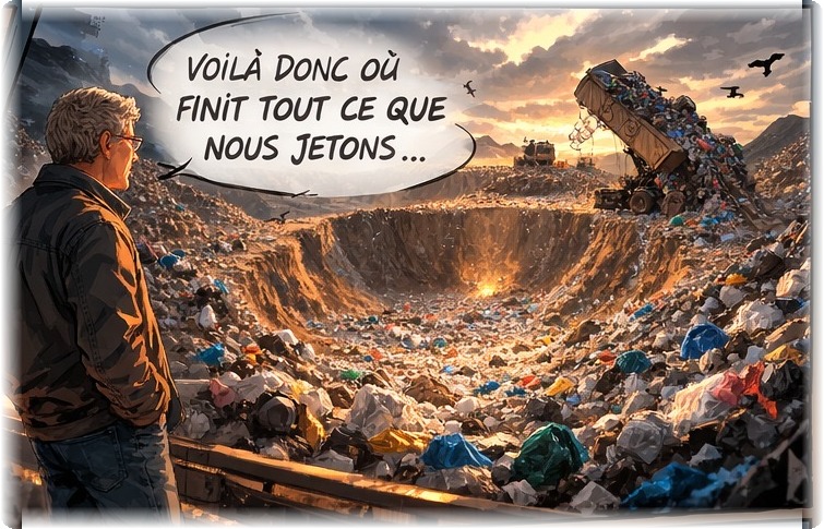 BD : Voilà donc où finit tout ce que nous jetons