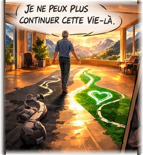 BD : Je ne peux plus continuer cette vie-là