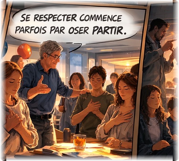 BD : Se respecter commence parfois par oser partir