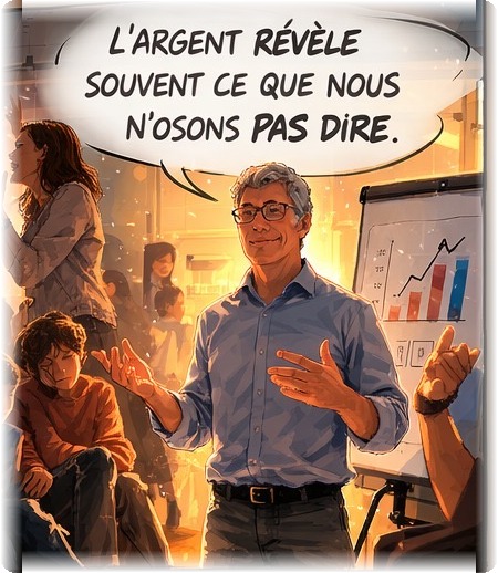 BD : L'argent révèle souvent ce que nous n'osons pas dire
